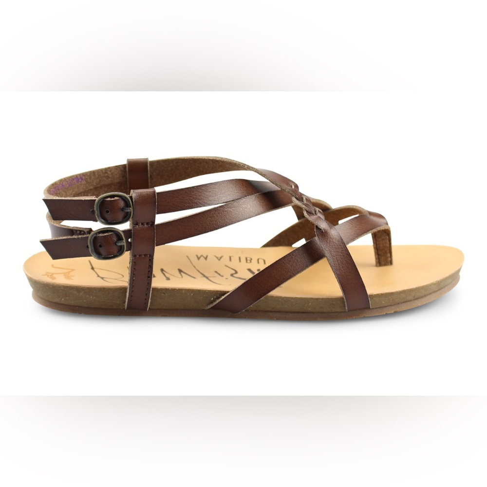 Women's Blowfish Gineh Brown Strappy Sandals - Picture 7 of 7